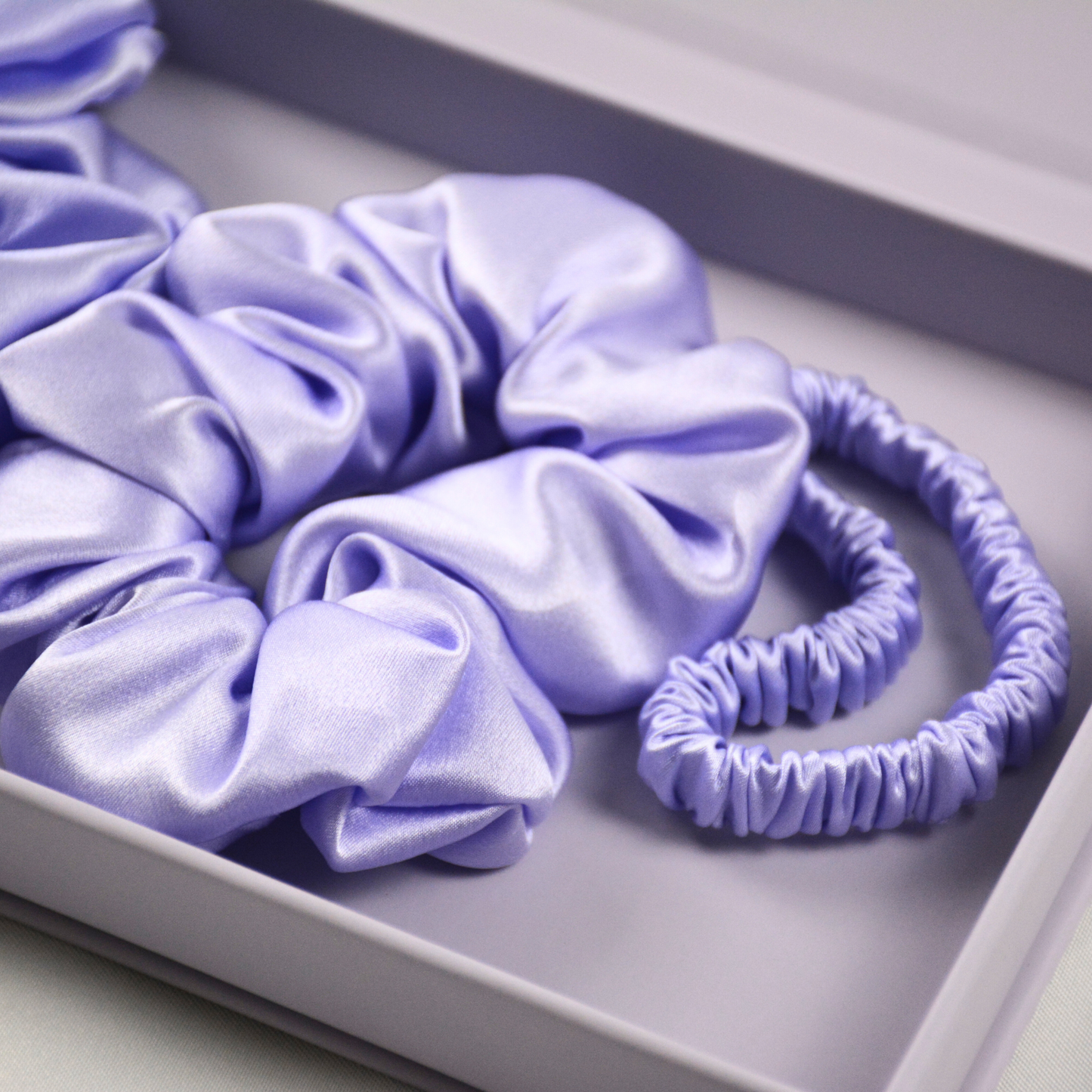 Silk Hair Scrunchies Sets