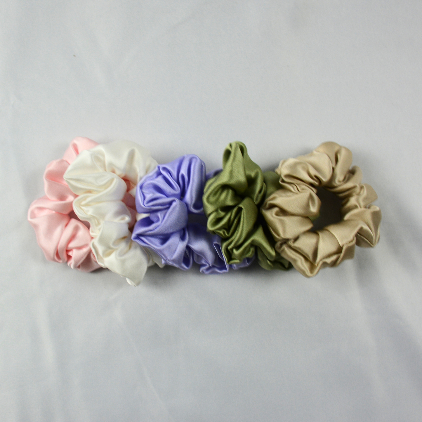 Silk Hair Scrunchies Sets