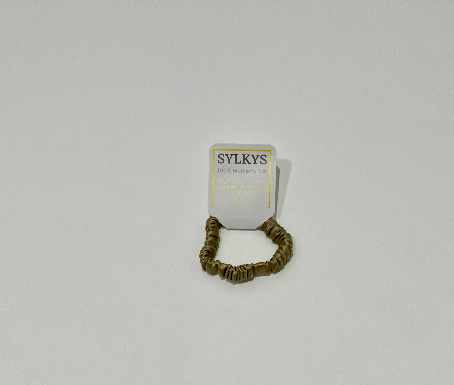 Mini Silk Scrunchies