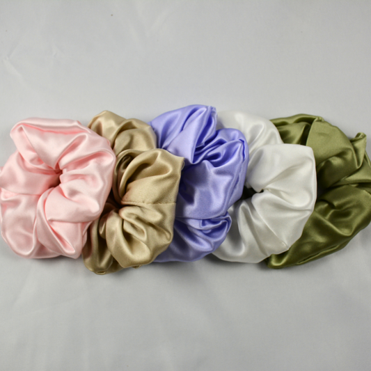 Silk Hair Scrunchies Sets